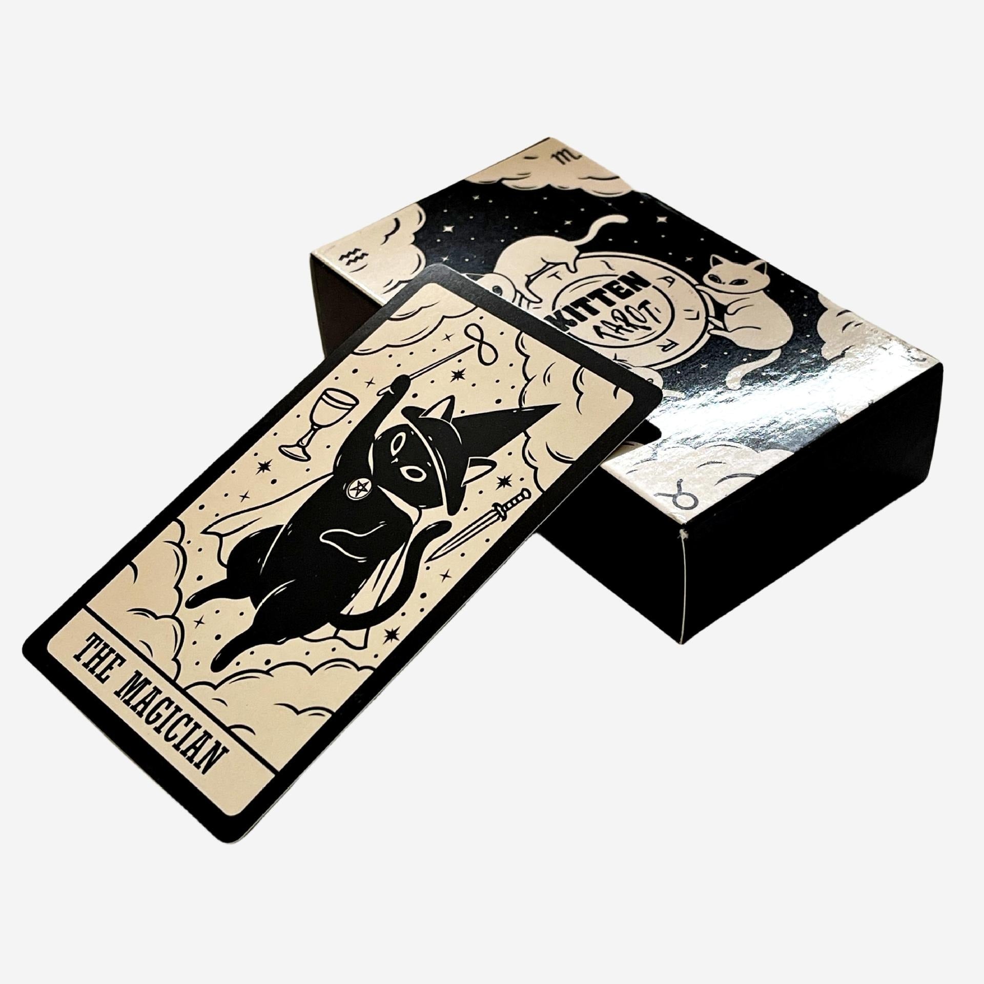 The White Black Cat Rider-Waite Tarot